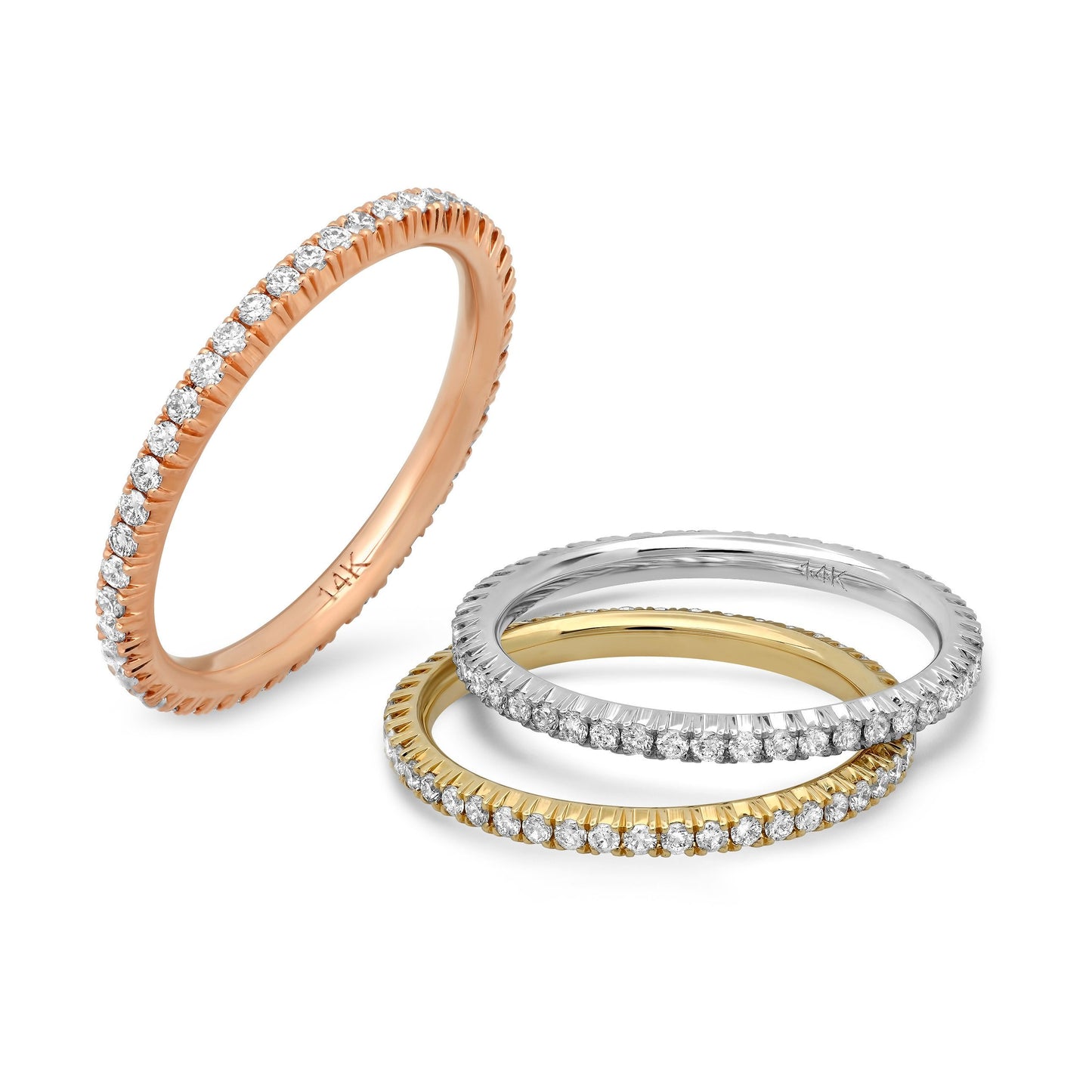 LUCY MALIKA MICRO-PAVE ETERNITY BAND