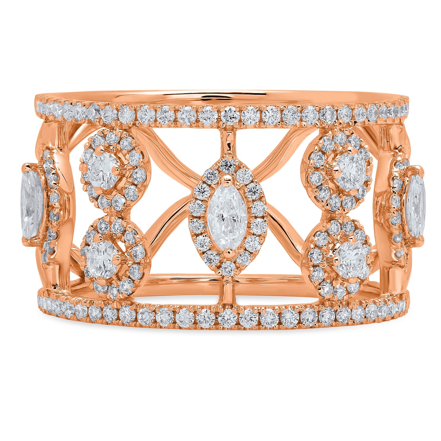 LUCY MALIKA FORTUNA DIAMOND RING