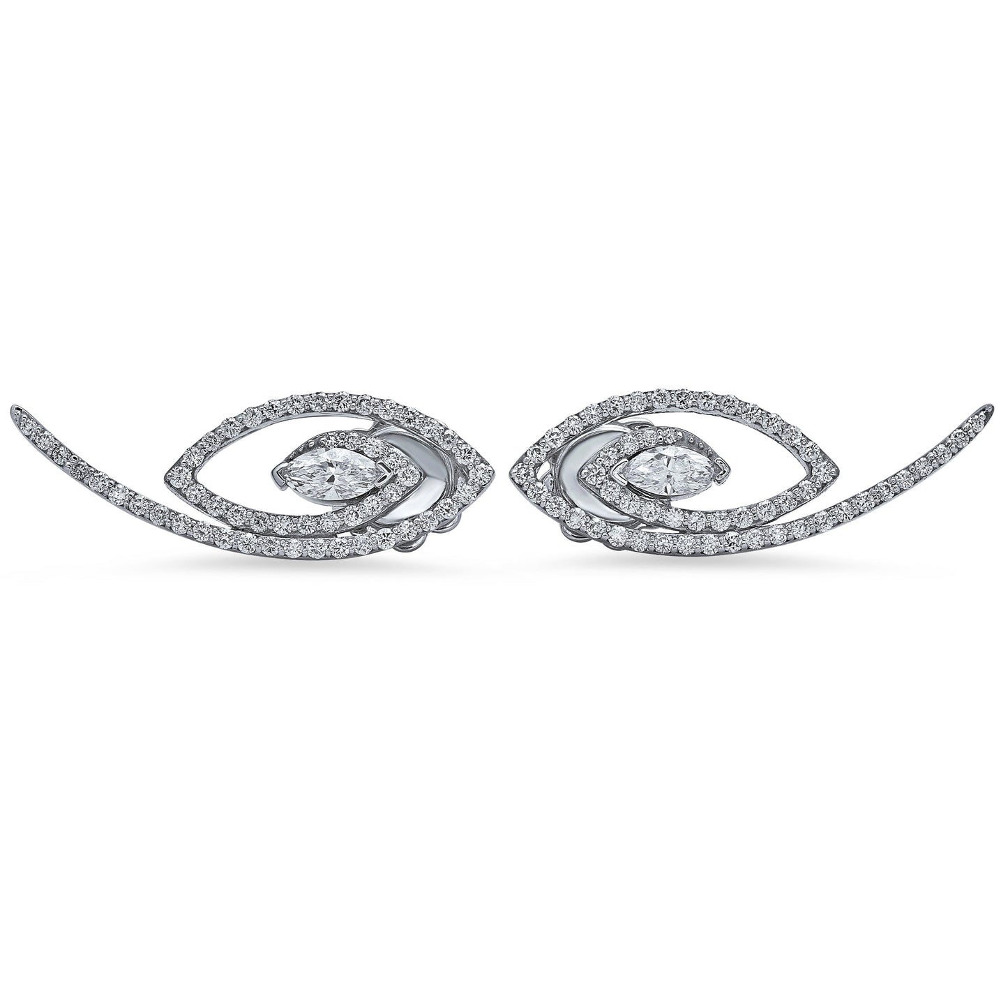 LUCY MALIKA FORTUNA DIAMOND EARRINGS