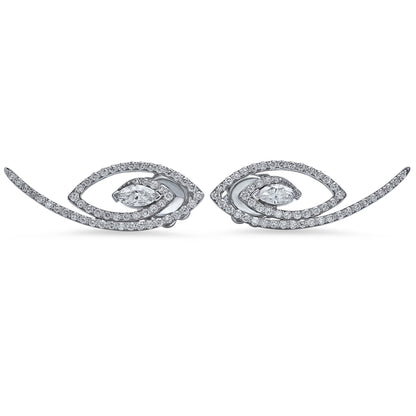 LUCY MALIKA FORTUNA DIAMOND EARRINGS