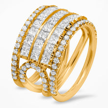 Load image into Gallery viewer, LUCY COUTURE TRINE REGAL RING
