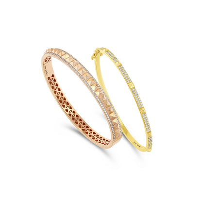 LUCY MALIKA DIAMOND BANGLE BRACELET