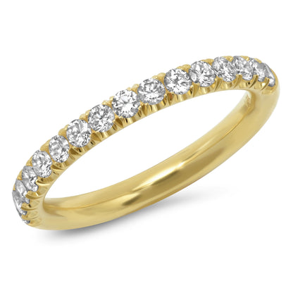 LUCY MALIKA FRENCH PAVÈ DIAMOND ETERNITY RING 2.02ctw
