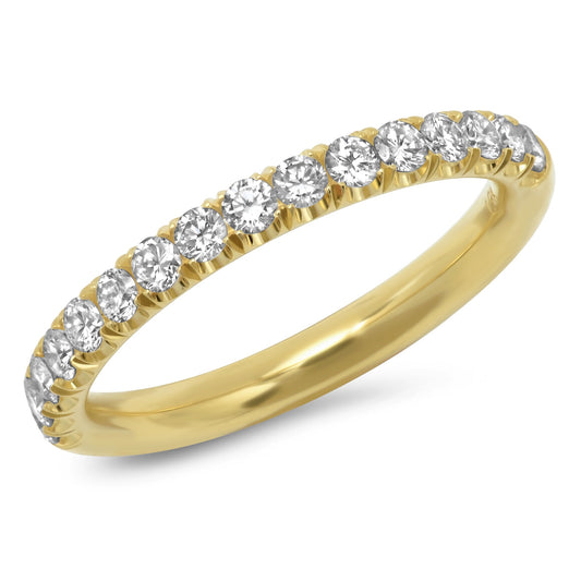 LUCY MALIKA FRENCH PAVÈ DIAMOND ETERNITY RING 2.02ctw