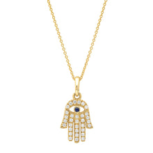 Load image into Gallery viewer, MISS MALIKA KHAMSA NECKLACE