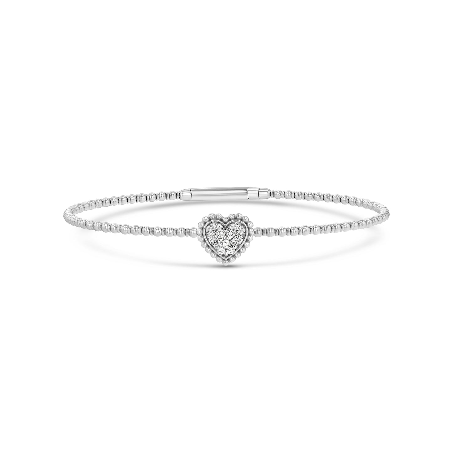 LUCY MALIKA DIAMOND BANGLE BRACELET