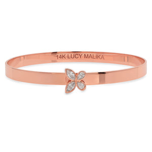 LUCY MALIKA FARFALLA DIAMOND BANGLE