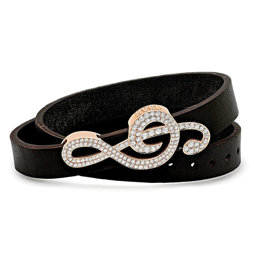 LUCY MALIKA MAZZIKA LEATHER WRAP BRACELET