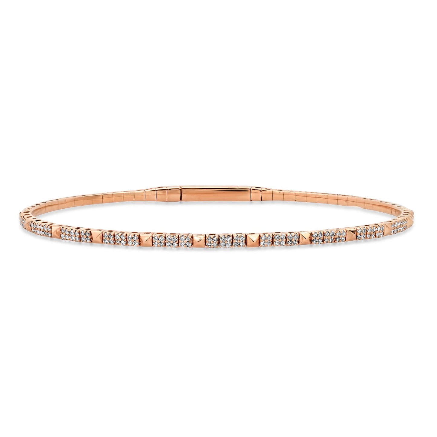 LUCY MALIKA DIAMOND BANGLE BRACELET