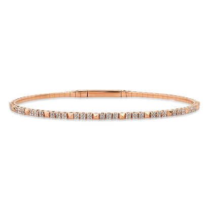 LUCY MALIKA DIAMOND BANGLE BRACELET
