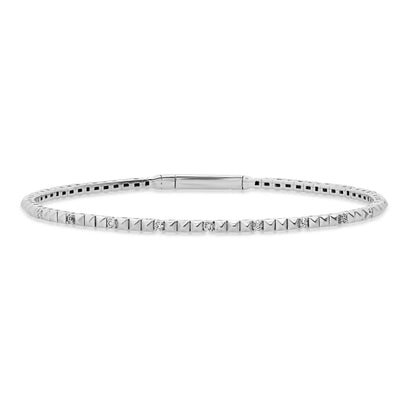 LUCY MALIKA DIAMOND BANGLE BRACELET