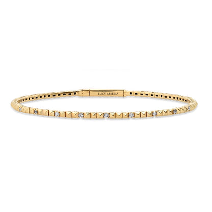 LUCY MALIKA DIAMOND BANGLE BRACELET