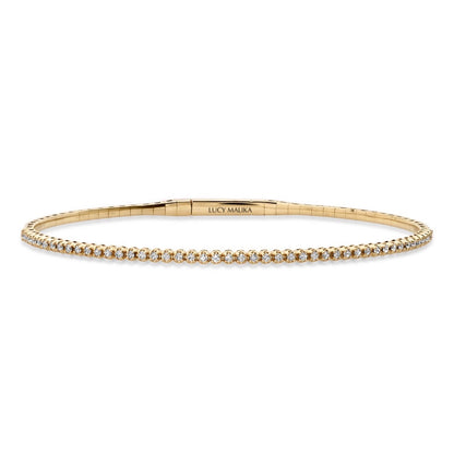 LUCY MALIKA LOVE BANGLE BRACELET