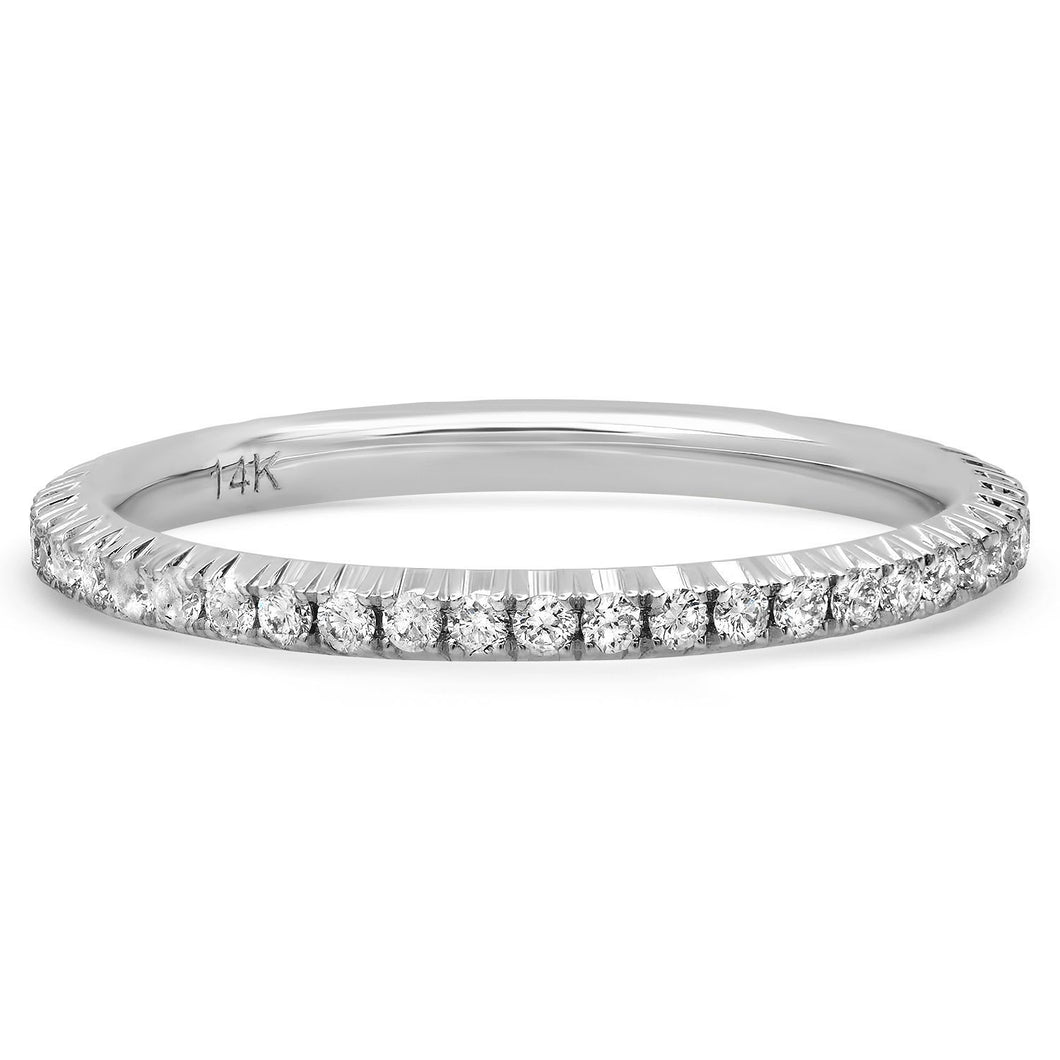 LUCY MALIKA MICRO-PAVE ETERNITY BAND