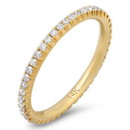 LUCY MALIKA MICRO-PAVE ETERNITY BAND