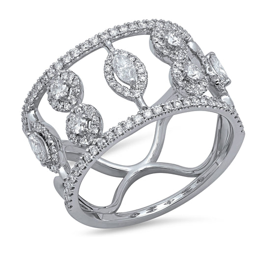 LUCY MALIKA FORTUNA DIAMOND RING