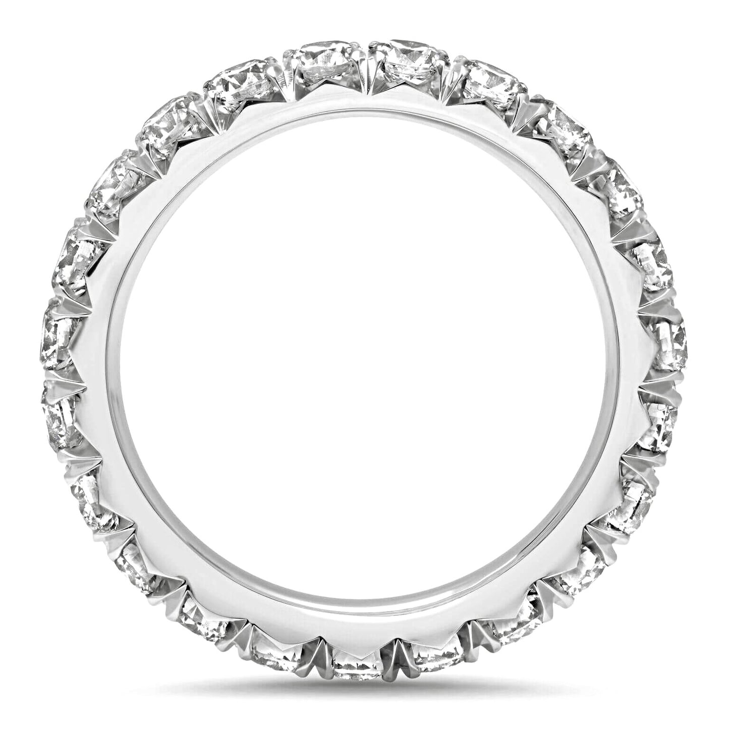 LUCY MALIKA FRENCH PAVÈ DIAMOND ETERNITY RING 1.00ctw