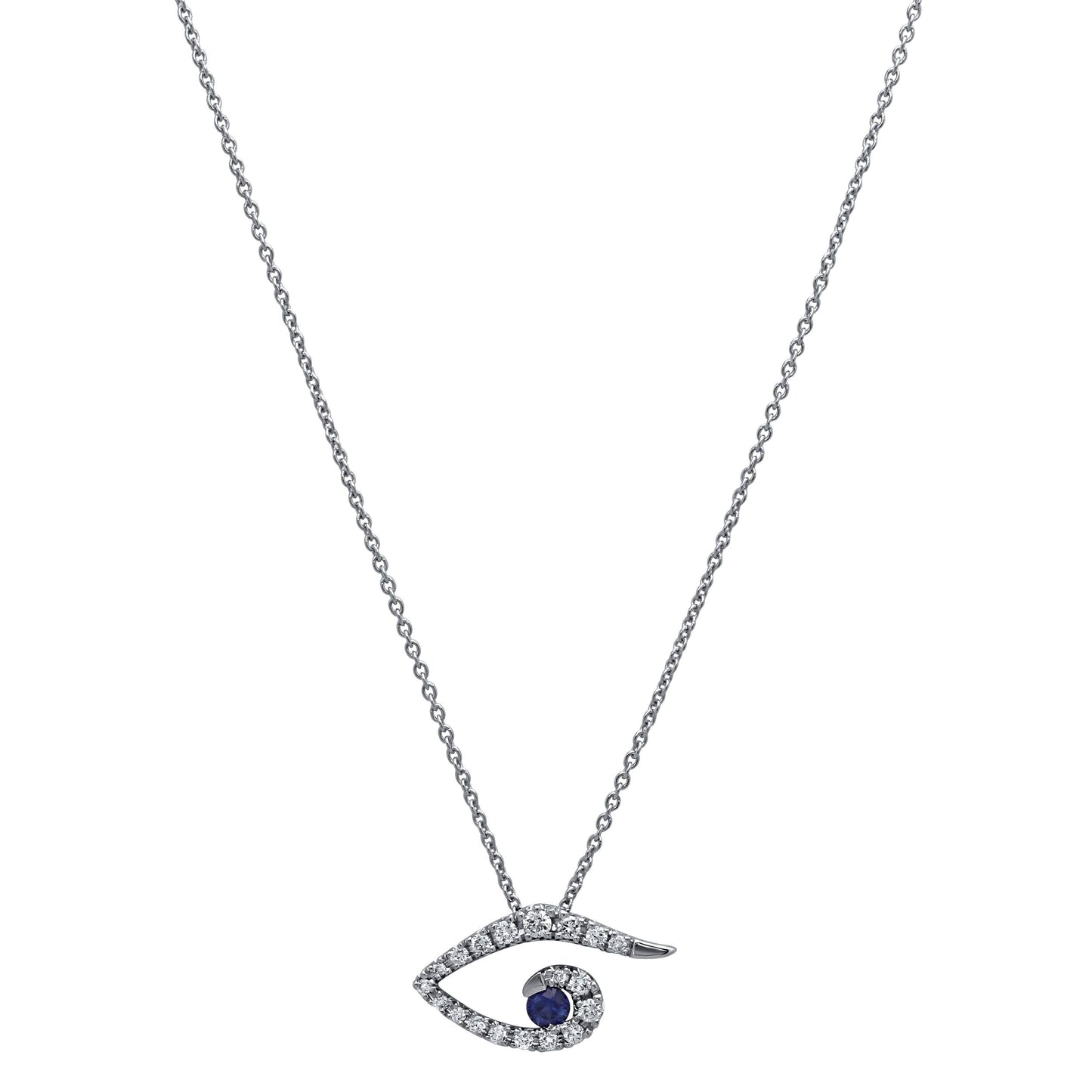 MISS MALIKA "CHARMING" EYE NECKLACE