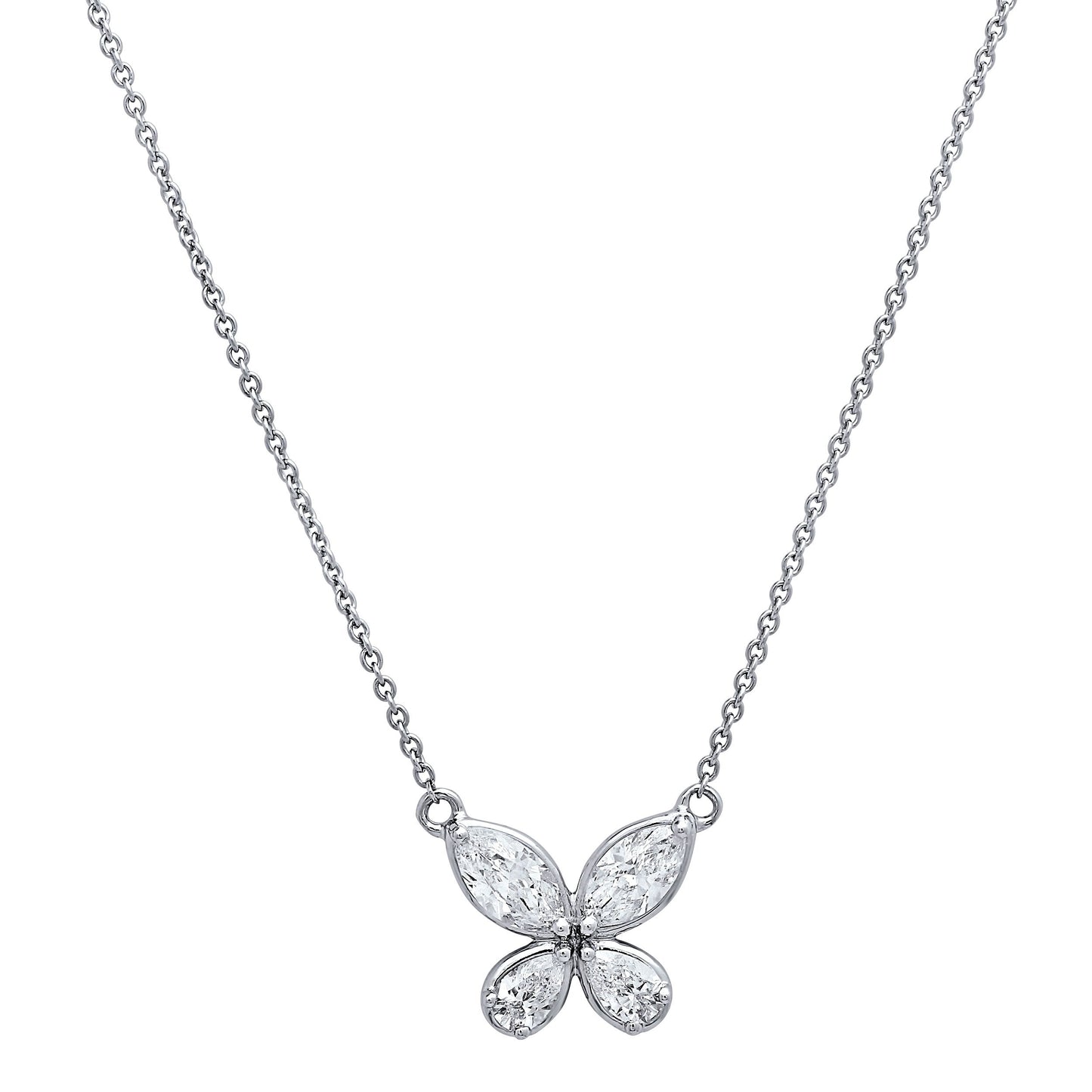 LUCY MALIKA FARFALLA DIAMOND NECKLACE