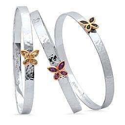 MISS MALIKA FARFALLA LEMON QUARTZ BANGLE