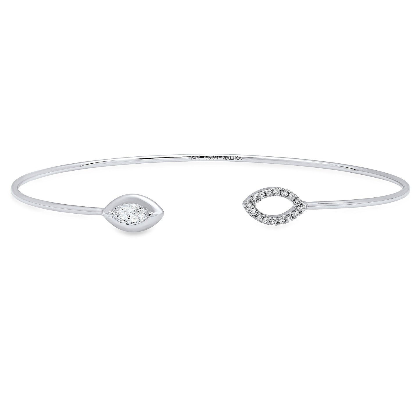 LUCY MALIKA NAVETTE SLIP-ON CUFF