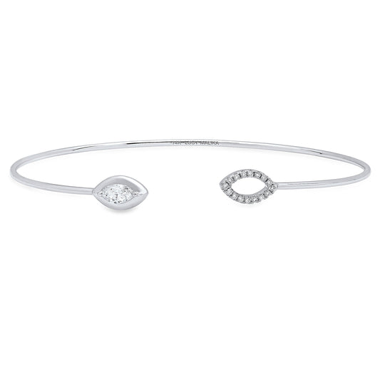 LUCY MALIKA NAVETTE SLIP-ON CUFF