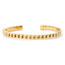 Load image into Gallery viewer, LUCY MALIKA MIAMI CUBAN LINK CUFF BRACELET
